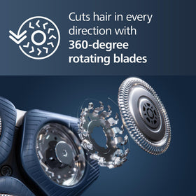Norelco Electric Shaver Series 7000 with UV Sanitizing Cube