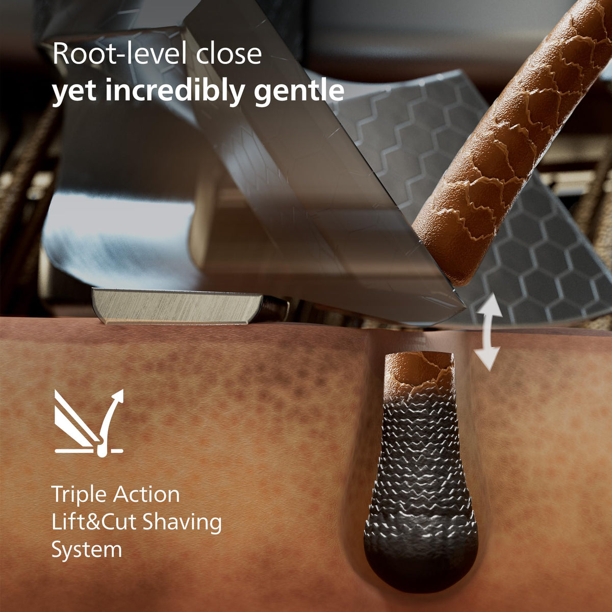 Norelco i9000 Prestige Electric Shaver features Hydro SkinGlide Coating
