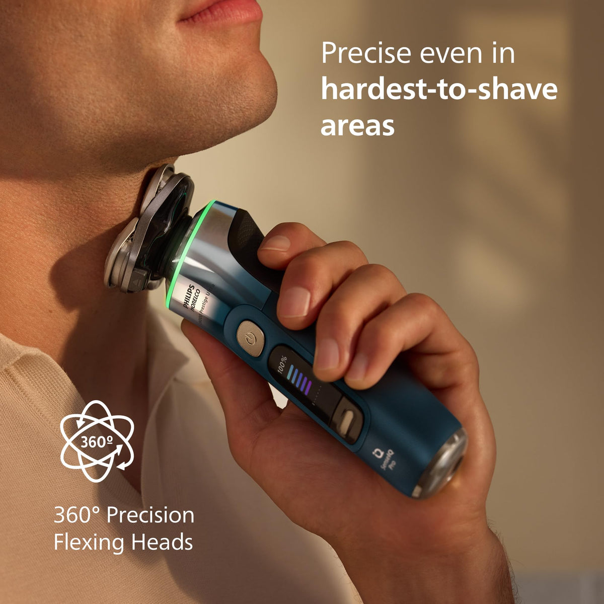 Norelco i9000 Prestige Electric Shaver precision trimmer