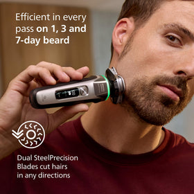 Norelco i9000 Prestige Electric Shaver side view