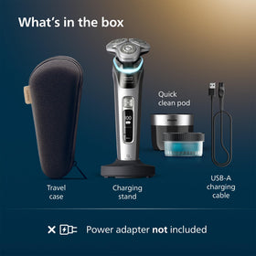 Norelco i9000 Prestige Electric Shaver with Hydro SkinGlide Coating detail