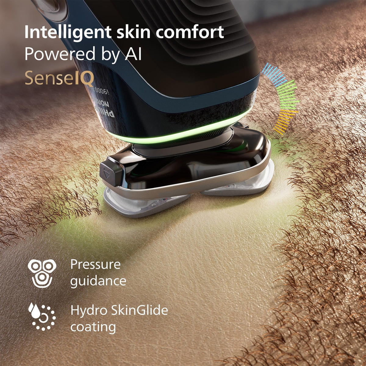 Norelco i9000 Prestige Electric Shaver with Quick Clean Pod