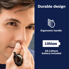 Norelco Nose Trimmer 5000 with AA battery included