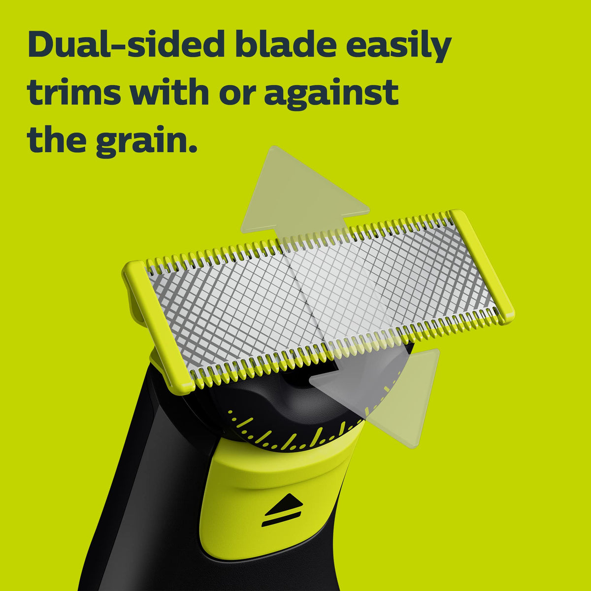 Norelco OneBlade 360 Replacement Blades in use during shaving