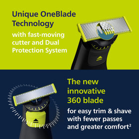 Norelco OneBlade Pro 360 body comb attachment