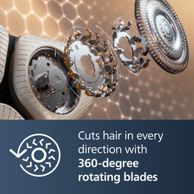 Norelco S9000 Prestige shaver with Hydro SkinGlide Coating