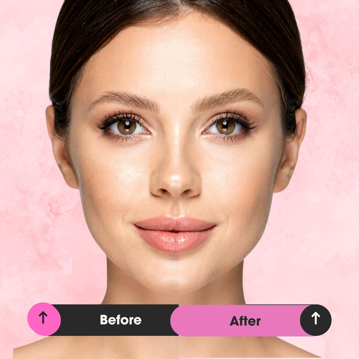 NORTHERN CROWN COSMETICS Tinted Brow Gel Dark Brown side view