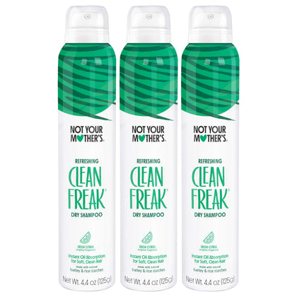 Not Your Mother's Clean Freak Dry Shampoo 3-Pack front view