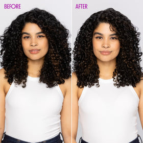 Not Your Mother's Curl Talk Cream application on curly hair