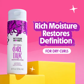 Not Your Mother's Curl Talk Frizz Control Lotion back view 490g