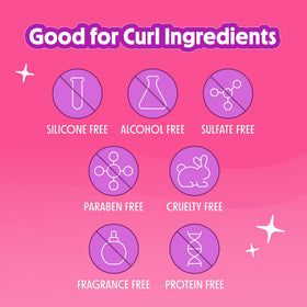 Not Your Mother's Curl Talk products on a bathroom shelf