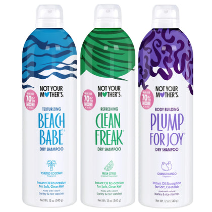 Not Your Mother's Dry Shampoo Trio packaging front view