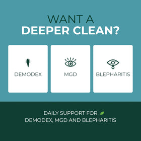 NOVEHA Demodex Eyelid & Lash Wipes individual wipe close-up