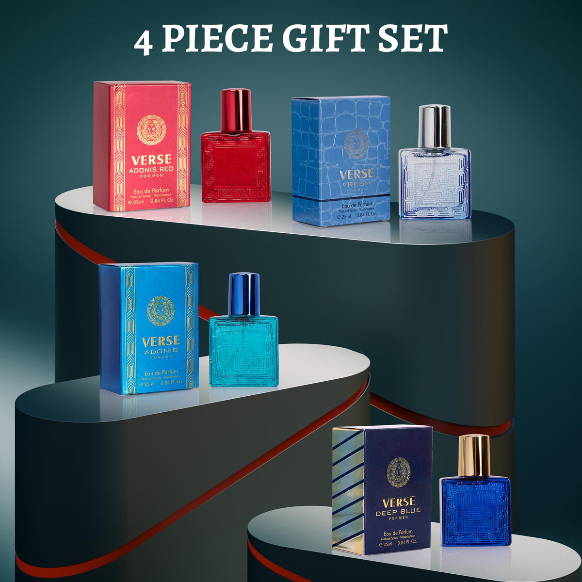 NovoGlow gift set packaging showing elegant design