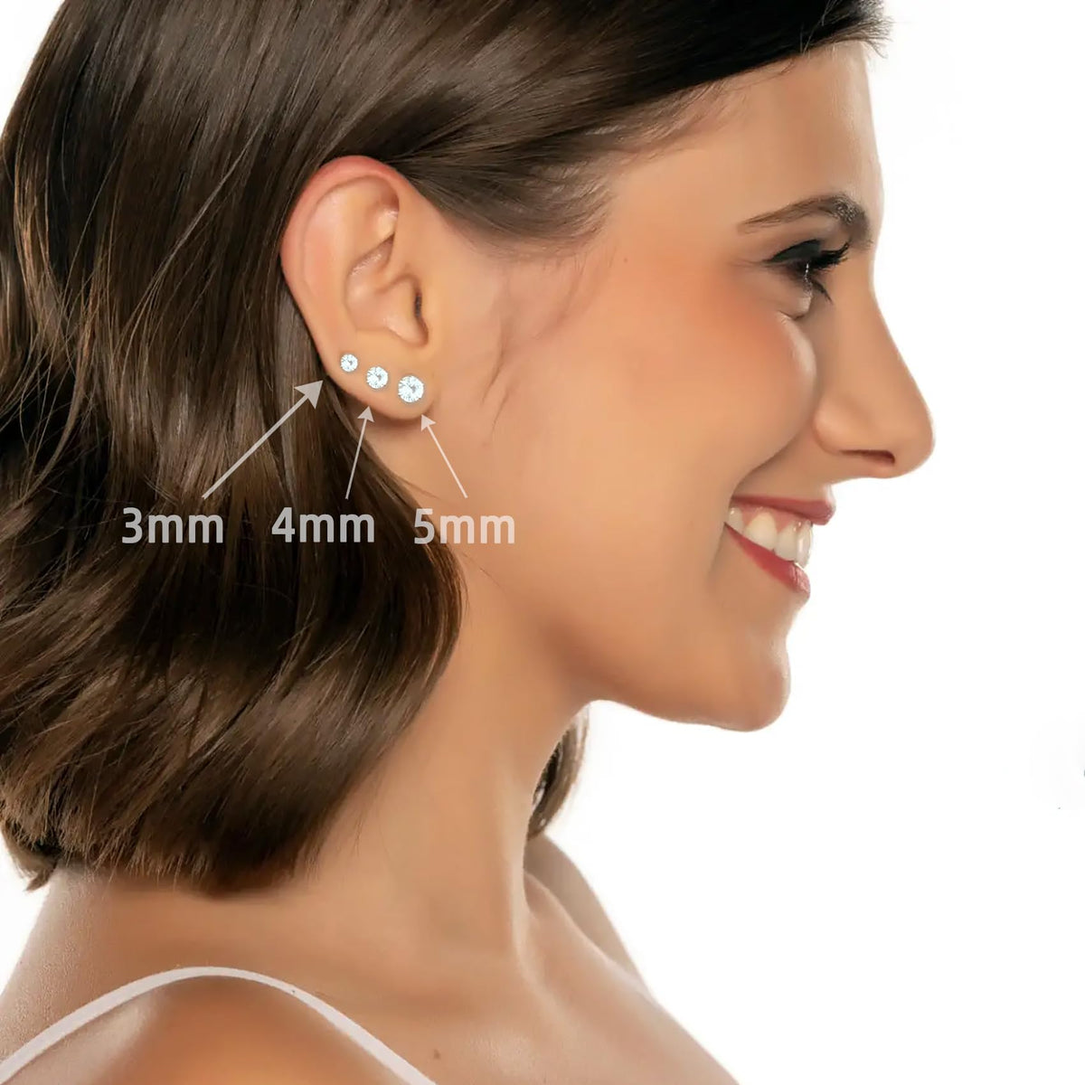 Novopiercing ear piercing kit showing all components