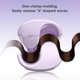 NOVUS Curling Iron Hair Crimper 1.4 Inch back view