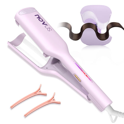 NOVUS Curling Iron Hair Crimper Waver front view