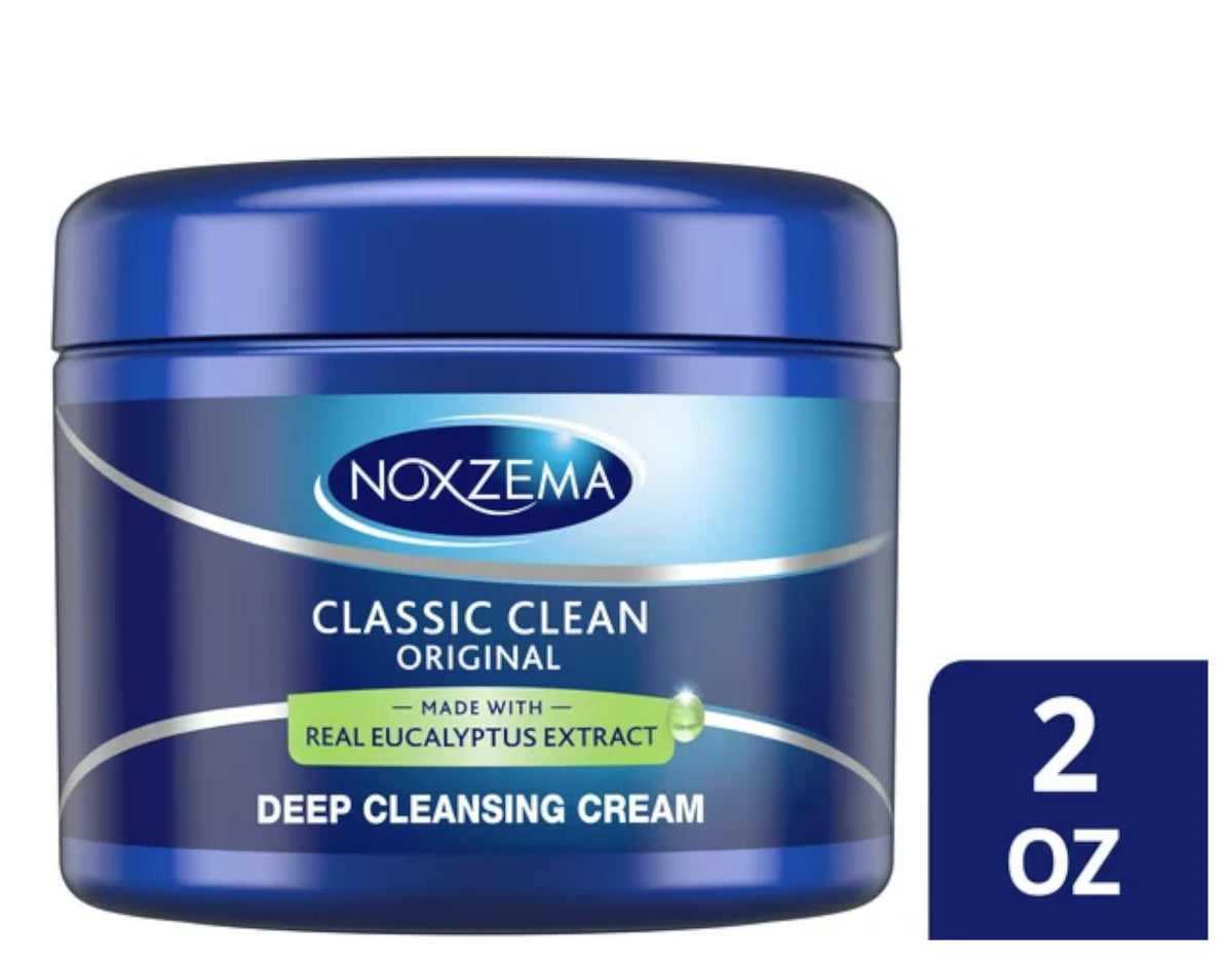 Noxzema Original Deep Cleansing Cream application on skin