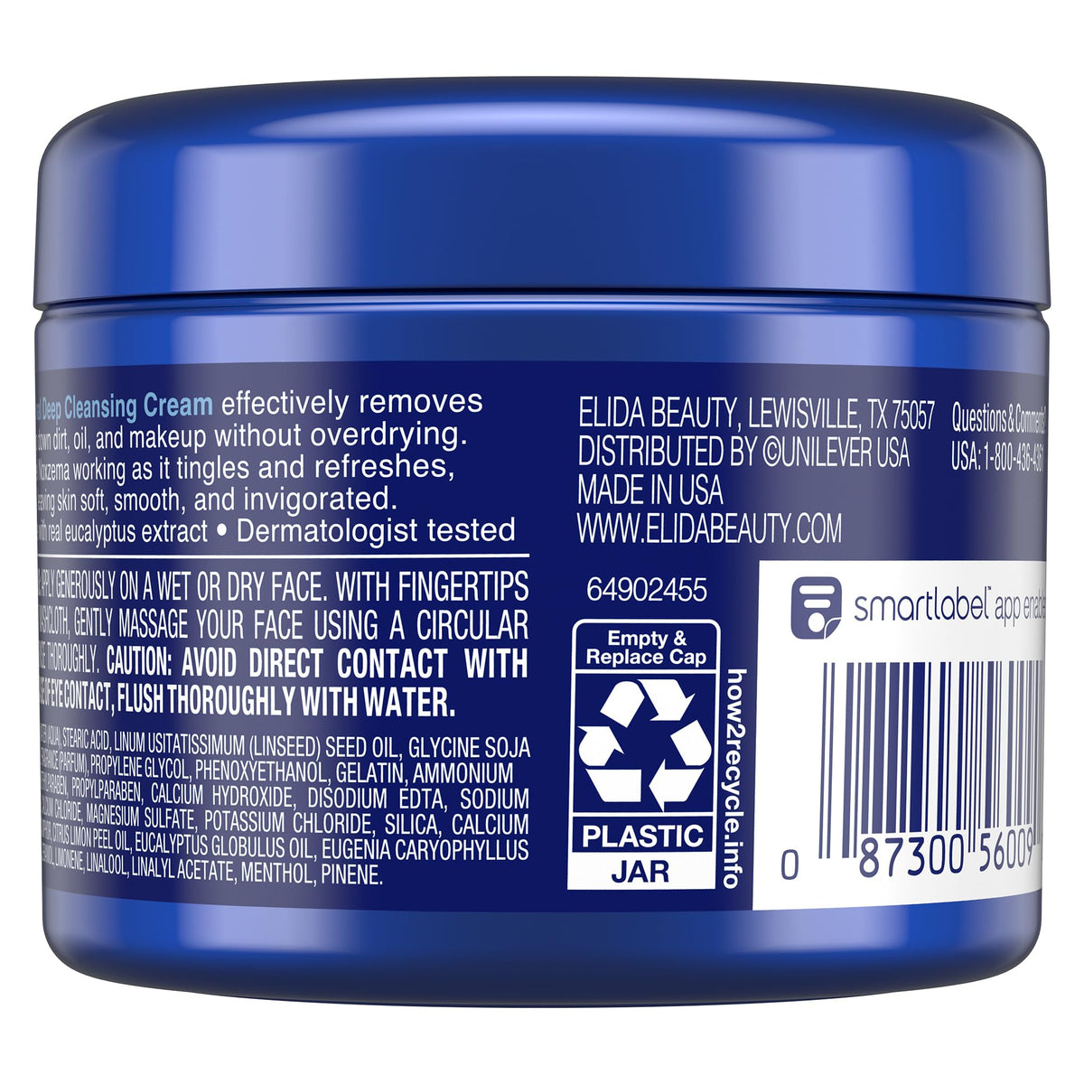 Noxzema Original Deep Cleansing Cream individual jar side view