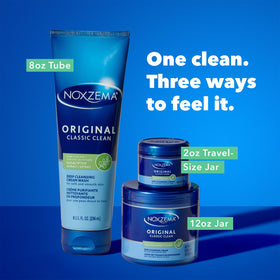Noxzema Original Deep Cleansing Cream usage on skin