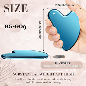Nuanchu Gua Sha tool in velvet pouch