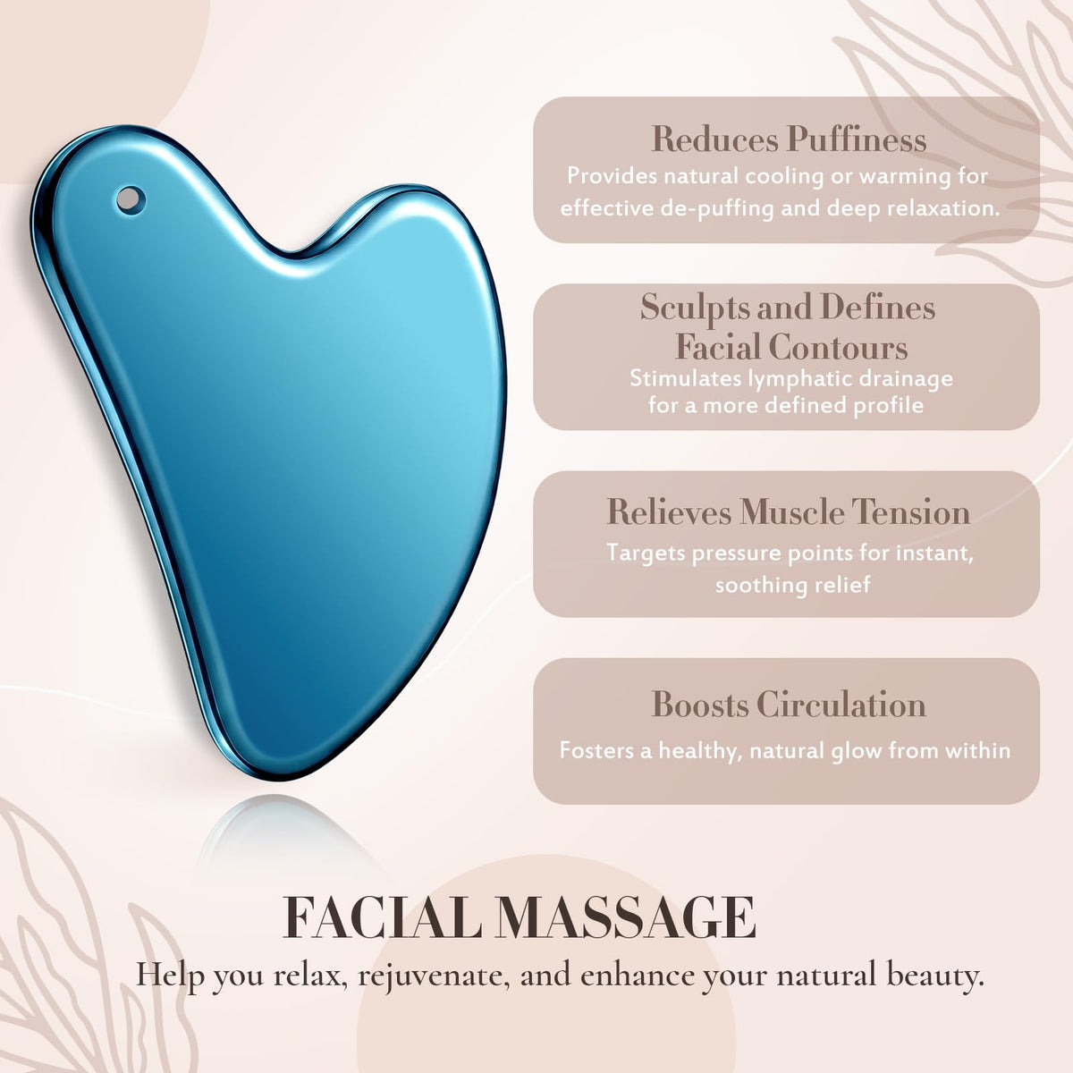 Nuanchu Gua Sha tool side view