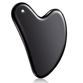 Nuanchu Stainless Steel Gua Sha Facial Tool front view