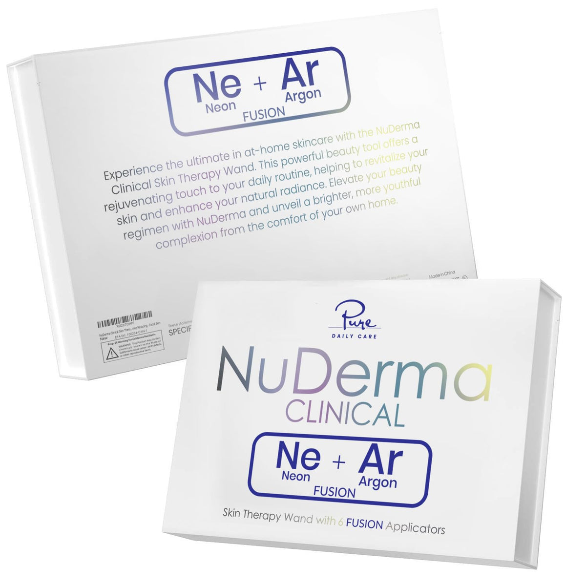 NuDerma Clinical device packaging and accessories