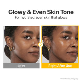 numbuzin No.5 Serum applied on skin