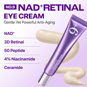 numbuzin No.9 NAD+ Retinal Eye Cream packaging