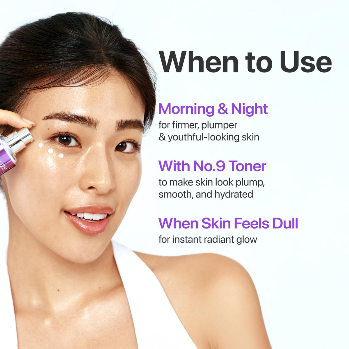 numbuzin No.9 serum back view with details