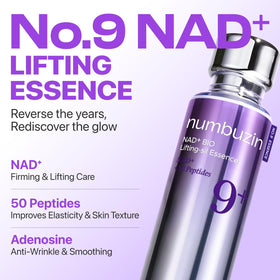 numbuzin No.9 serum bottle side view