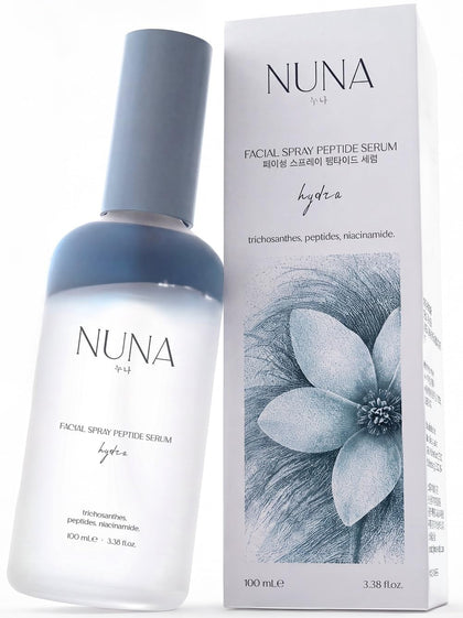 NUNA Ultra Hydrating Face Serum Spray front view 3.38 fl oz