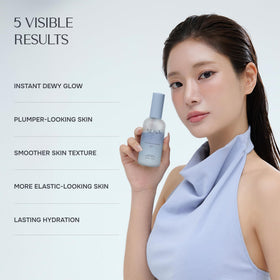 NUNA Ultra Hydrating Face Serum Spray on a vanity
