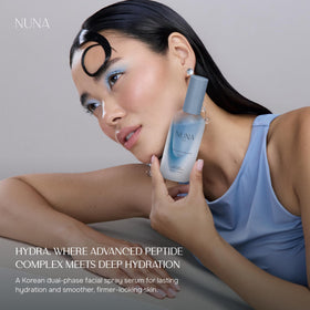 NUNA Ultra Hydrating Face Serum Spray side view with packaging