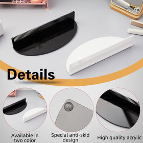 Nuogo Hair Extension Holder white model front view
