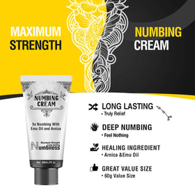 Nupharmco Numbing Cream 120ml packaging