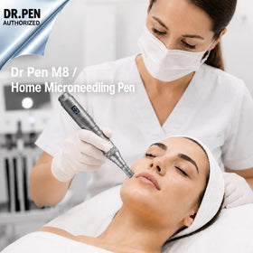 Nurself Microneedling Pen M8 side view showing ergonomic grip
