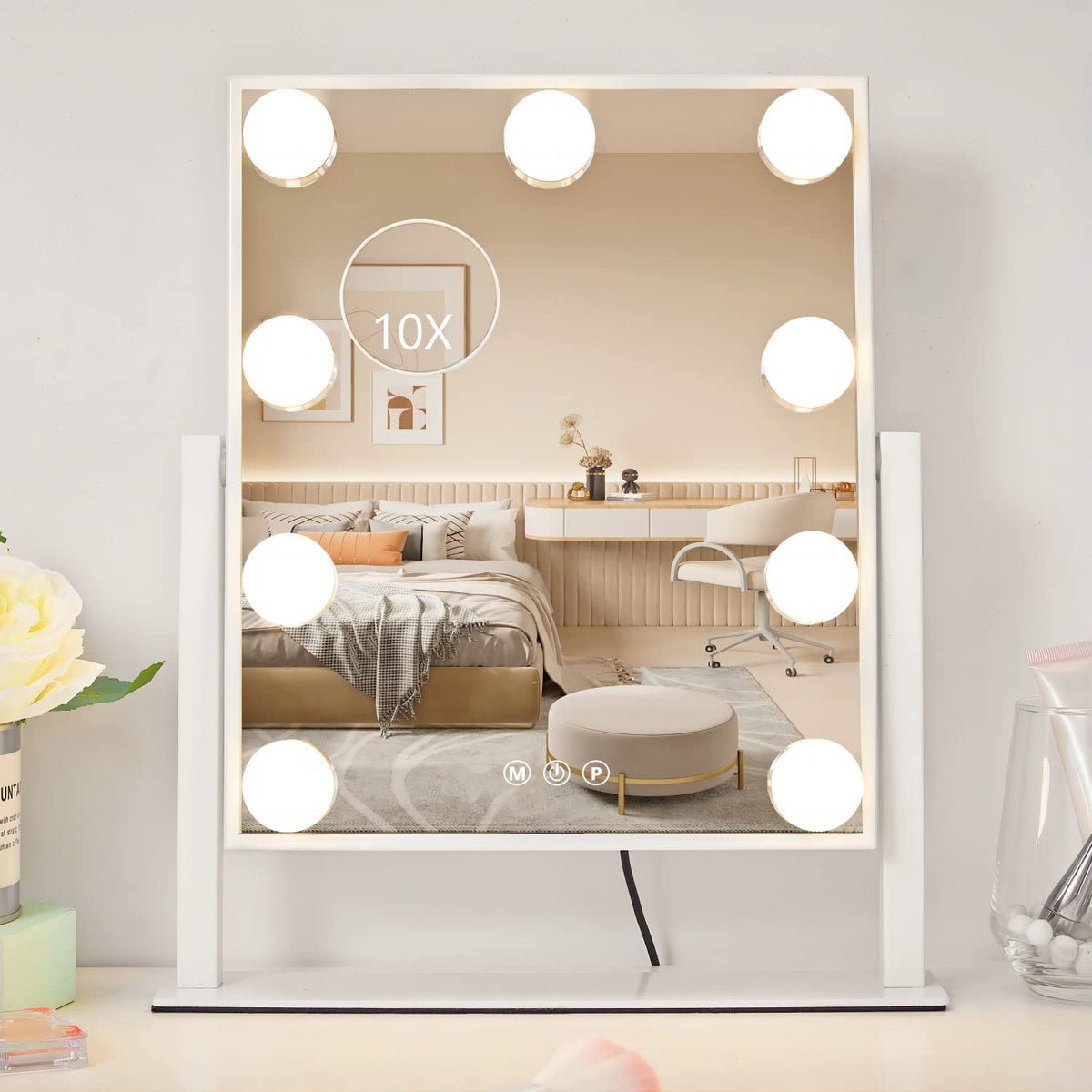 NUSVAN Vanity Mirror packaging for safe transport