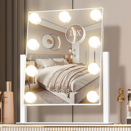 NUSVAN Vanity Mirror with Lights front view