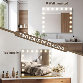 NUSVAN Vanity Mirror with touch control design