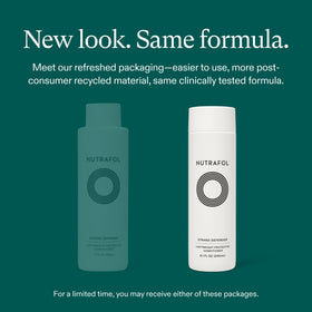 Nutrafol Conditioner back view with ingredient list