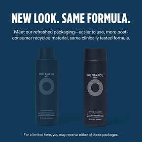 Nutrafol Men's 2-in-1 Shampoo and Conditioner 8.1 Fl Oz back view