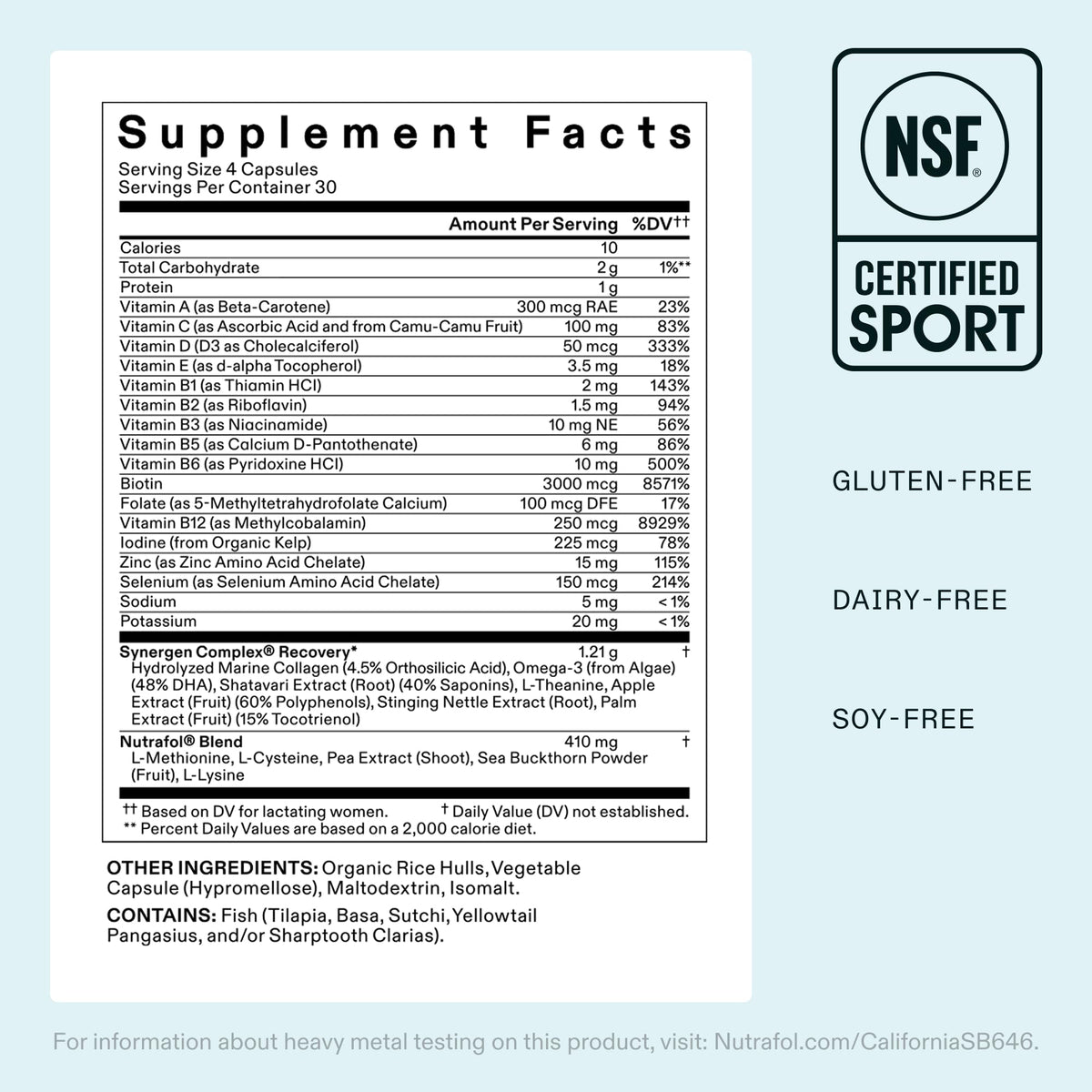 Nutrafol Postpartum Hair Growth Supplements lifestyle scene