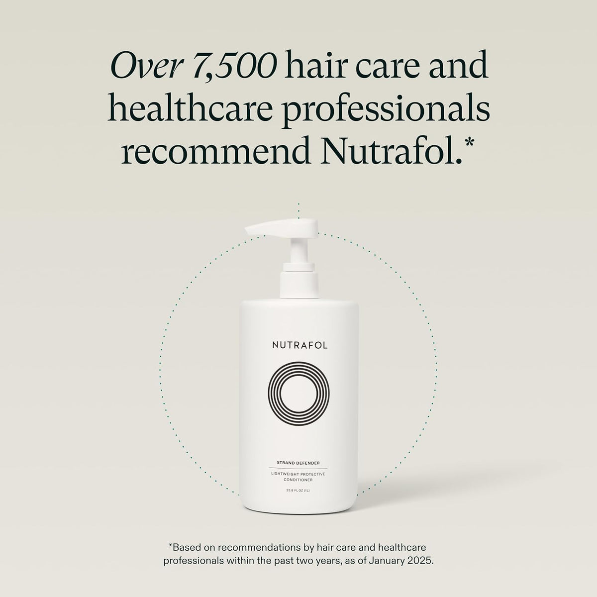 Nutrafol Strand Defender Conditioner 1L with pump applicator