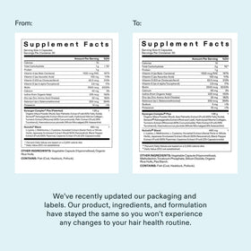 Nutrafol Women's Balance Hair Growth Supplements packaging overview