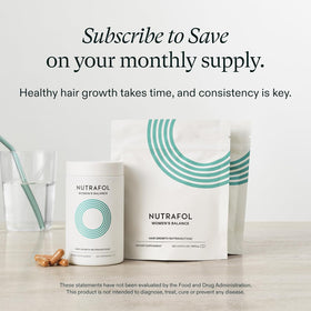 Nutrafol Women's Balance Hair Growth Supplements refill process