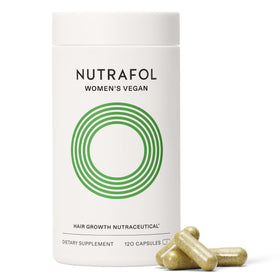 Nutrafol Women's Vegan Hair Growth Supplements 1-Month Bottle front view