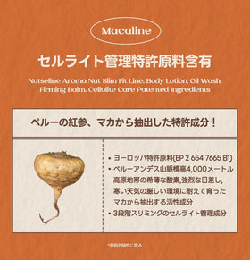 Nutseline Aroma Nut Firming Body Lotion application on skin