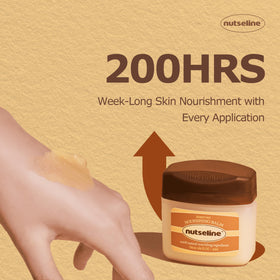 nutseline Super Nut Nourishing Balm 50ml application on skin